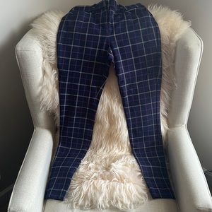 Unique plaid dress pants